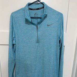 Nike Light Blue Dri-FIT Pullover